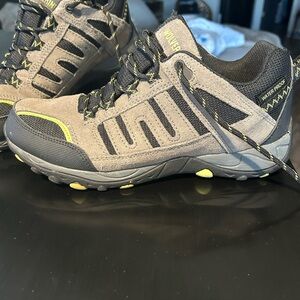 Wolverine Gray and Yellow Waterproof Boots